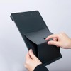 Nakabayashi QB-TTCA4-D Stand Clipboard, A4/E Type, Full Black