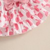 DNOMAID YZARC My First Easter Baby Girl Outfit Bunny Ruffle