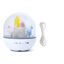 Carousel Light Bedside Night Lamp Rotating Romantic Light Home Decoration