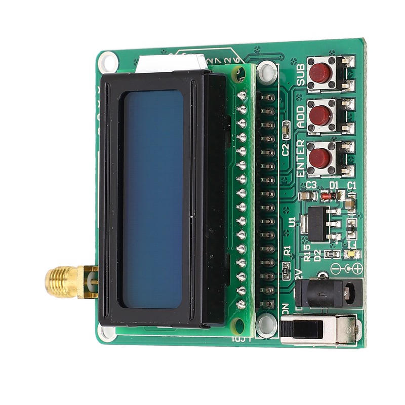 RF Power Meter Digital Display Settable Power Attenuation Logarithmic Detector
