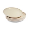 Wheat Straw Plates, Unbreakable Dinner Plate (Beige, 8 In, 6