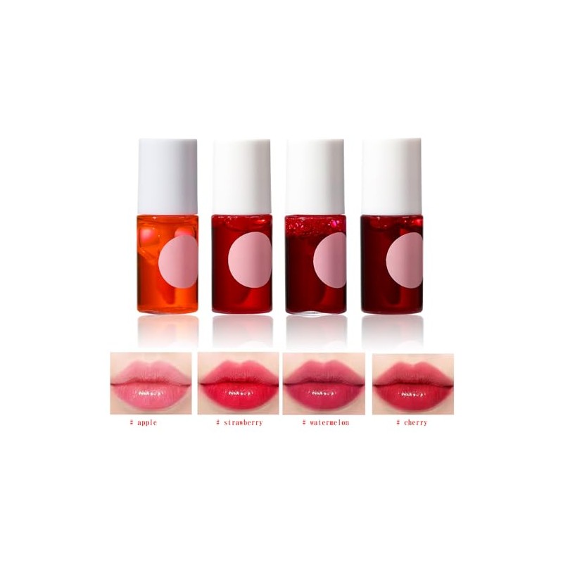 Juego de tintes labiales, maquillaje de labios de larga duración,