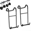 2 Pack Dumbbell Spotter Hooks Barbell Attachment，260 Ib Load Capacity