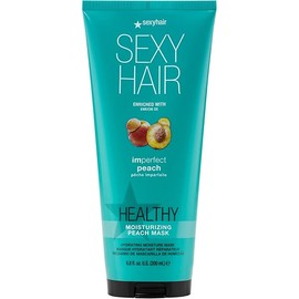 SEXYHAIR Healthy Imperfect Fruit Moisturizing Mask, 6.8 oz | Peach | Medium to Coarse Hair Type