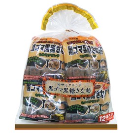 Okinawa Pioneer Foods Black Sesame Soy Flour Sesame Crunch, 8.5 oz (240 g)