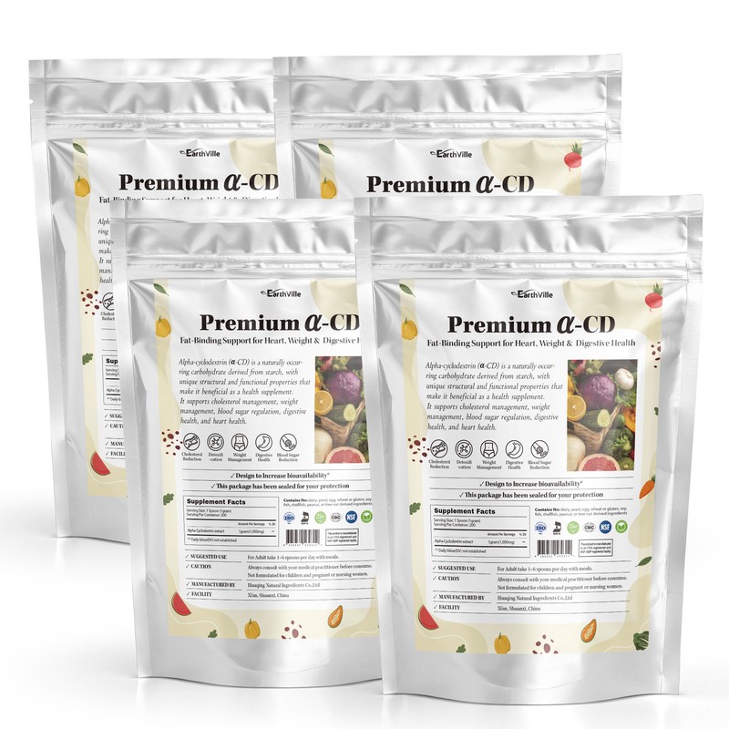 Earthville Premium Alpha CD Alpha Cyclodextrin Alpha CD Effectiveness 200g,