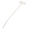 Panduit Flag Type Nylon Cable Ties, Natural, PLF1M-M