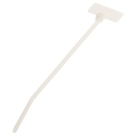 Panduit Flag Type Nylon Cable Ties, Natural, PLF1M-M