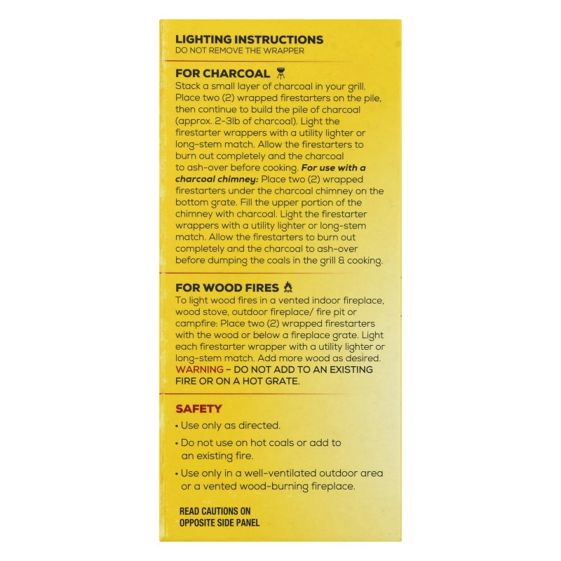 Duraflame Firestart Cubes 18-Ct Fire Starters for Wood or Charcoal