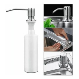 Dolores Dispensador Jabon Universa Para Fregadero Cocina Acero Inoxi