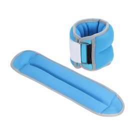 PATIKIL Ankle Weights 3lbs, Wrist Weights Adjustable Leg Weights Sets for Women Men Aerobics Gym Yoga Walking Running, Blue