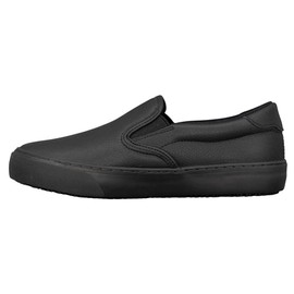 Lugz Women's Clipper Slip-Resistant Work Shoe, Black, 7 M US