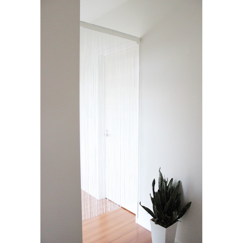 ns1005-150-WH String Curtain (Approx. 33.5 inches (85 cm) x 59.1
