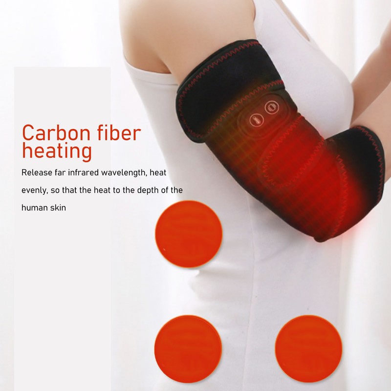 Elbow Heating Wrap with 3 Level Temperature Setting Vibration Massage