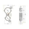 Global Truss Swivel Coupler 35-50/30/75kg - Half Coupler