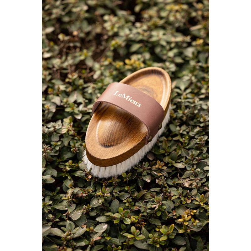 LeMieux Artisan Soft Goats Hair Brush - Brown