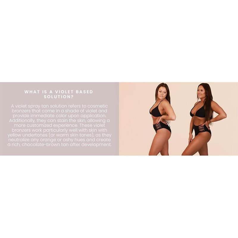 SJOLIE Rapid Spray Tan Solution - Luxe Ultra One Hour