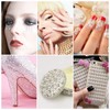 2100 Clear Rhinestone Stickers Self Adhesive Rhinestone and Pearl,Shiny Diamond