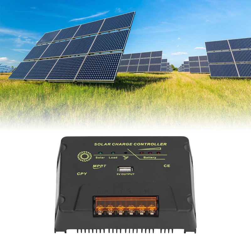 Solar Charge Controller MPPT Photovoltaic Power Generation 12V 24V 20A