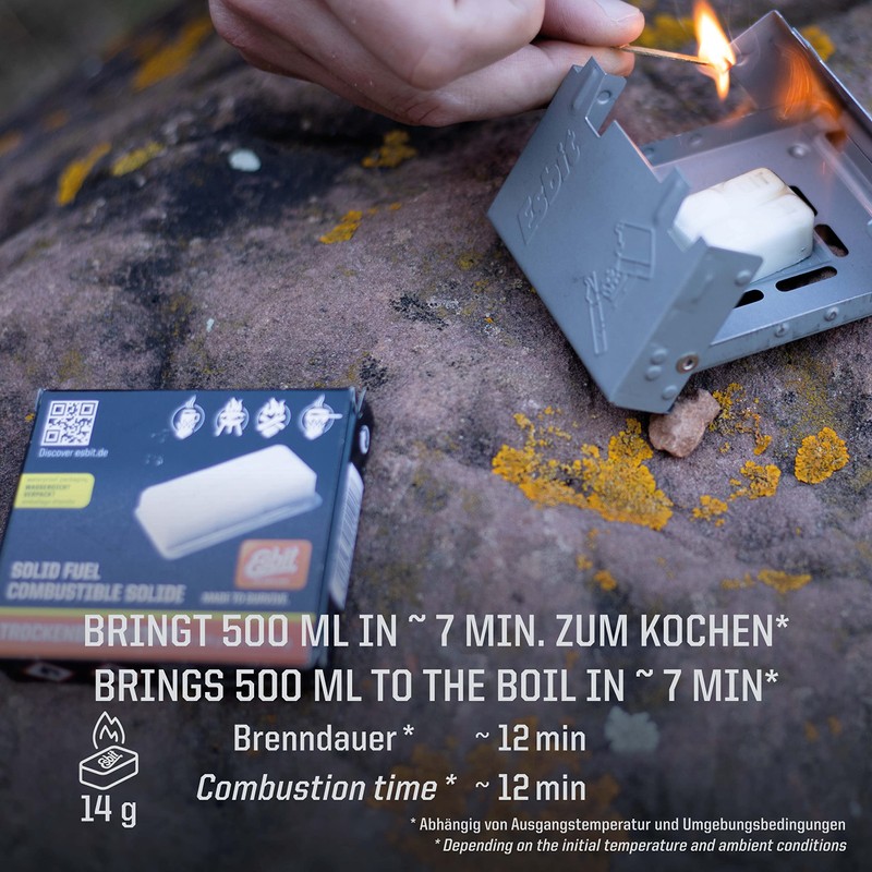 Esbit Pocket Stove - Made in Germany