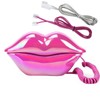 CHENJIEUS Lip Telephone, Advanced Home Telephone, Interesting Mouth Lip-Shaped Telephone,