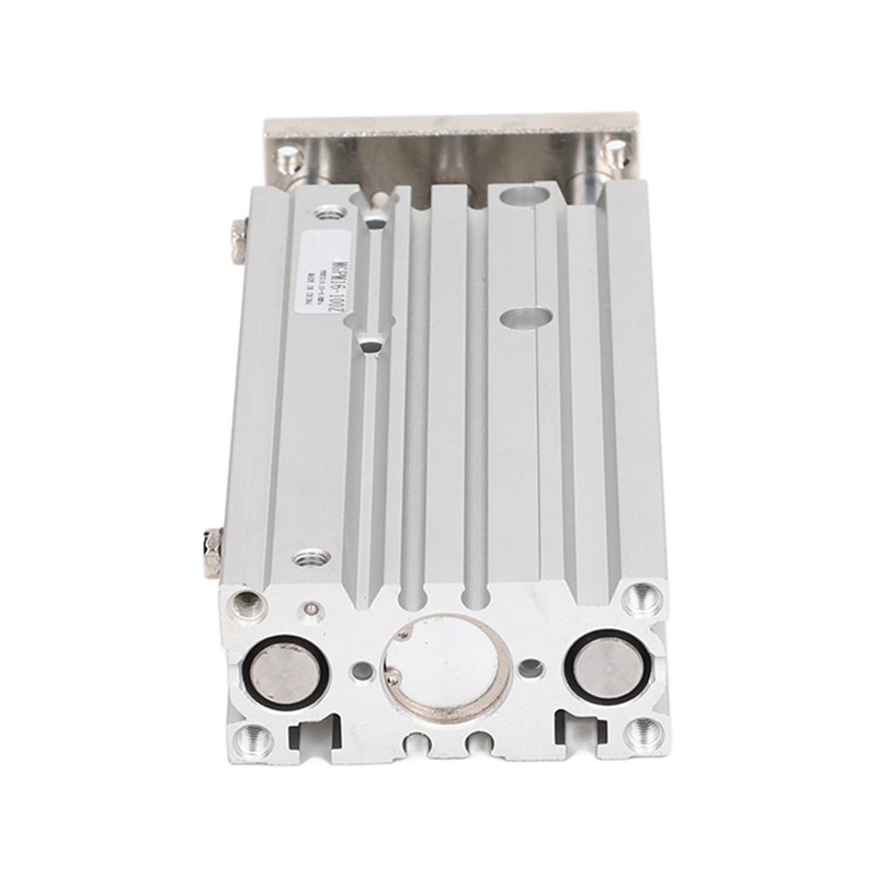 3 Stem Pneumatic Cylinder Aluminum Alloy Double Acting Air Cylinder