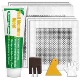 12 Pack Drywall Repair Kit, 250g Safe Wall Mending Agent with Scraper, Wall Patch Repair Kit Easy to Fill Holes for Aluminum Metal Plaster Sheetrock Ceiling