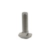 Hammer Screw T-Screw M8 35 mm Nut 8 for Aluminium