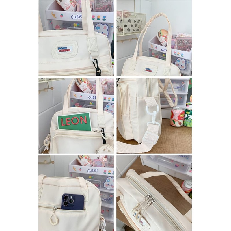 SMALLBLUER Purse Handbag JK Uniform Messenger Bag Lolita Shoulder Crossbody