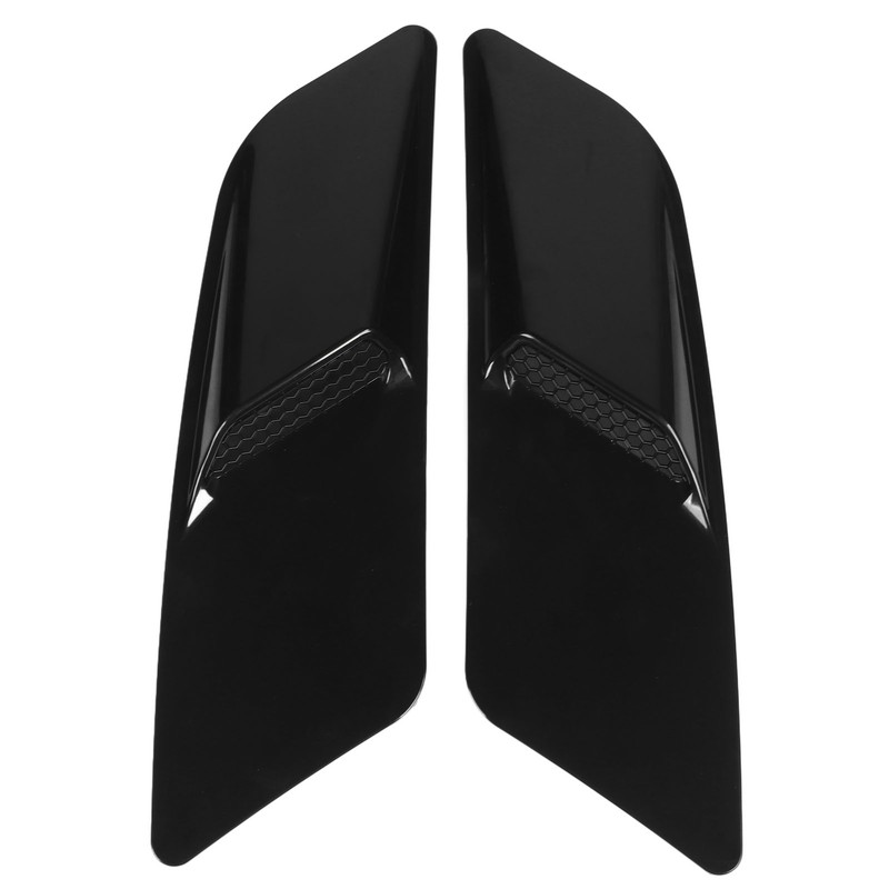 2 Pcs Engine Bonnet Air Vent Cover Front Bonnet Decoration