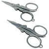 Spear 2-Pack Portable Folding Scissors - 3.5" - Sharp Mini