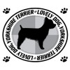 Size M: Woodman MK-2 Dog Sticker Lovely Dog Yorkie Terrier