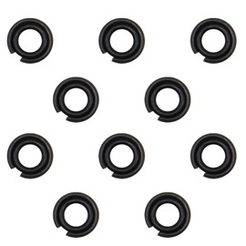 10 Sets of 3/8" Impact Wrench Retainer Rings with O-Ring, Impact Retaining Ring Fit for Electric Wrench/Pneumatic Wrench, Including Retainer Ring Anvil Install Tool