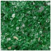 Celestial Fire Glass High Luster, 1/2" Reflective Tempered Fire Glass
