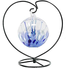 Maibloln Ornament Display Stand, Holder Ornament Hanger Stands Glass Ball Ornament Holder Ornament Stands for Hanging Plants, Hanging Terrarium Stand for Christmas Wedding Ornament, Home Office Decor