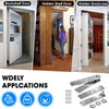 Pisman Pivot Door Hinges, Hidden Hinge Heavy Duty with Accessories
