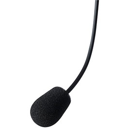 Enterprise Headset Mic for Cover (Black) with 5 Pieces, EN – Mc (BK)