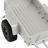 RZXYLRC TRX4M CNC Aluminum Utility Trailer stows Car with Hitch
