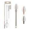 MOTHER-K 109668 Nipple Brush, Bottle Brush, High Adhesion, Foaming Sponge,