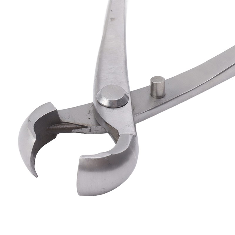 Concave Cutter Chromium Alloy Silver Bonsai Concave Branch Cutter Durable