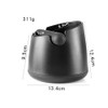ANCLLO Coffee Knock Box, Espresso Knock Box with Removable Rubber