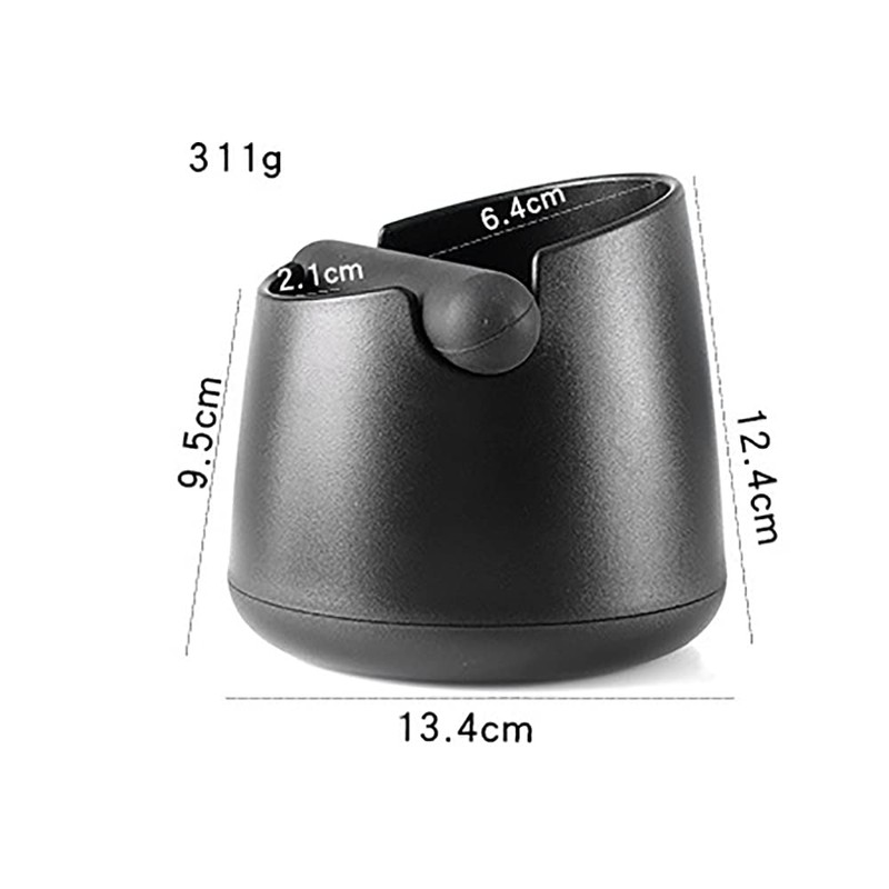 ANCLLO Coffee Knock Box, Espresso Knock Box with Removable Rubber