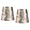 2PCS Drum Lamp Shade E14 PVC Modern Decorative Small Barrel