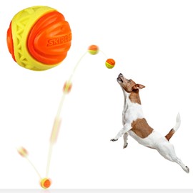 SKIPDAWG Dog Ball X-Foam Made of TPR Robust Bounces Good for Ball Slingshot
