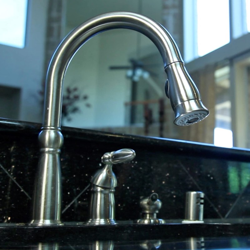 DANCO Smart Spray Kitchen Sink Faucet Pull Down Faucet Spray
