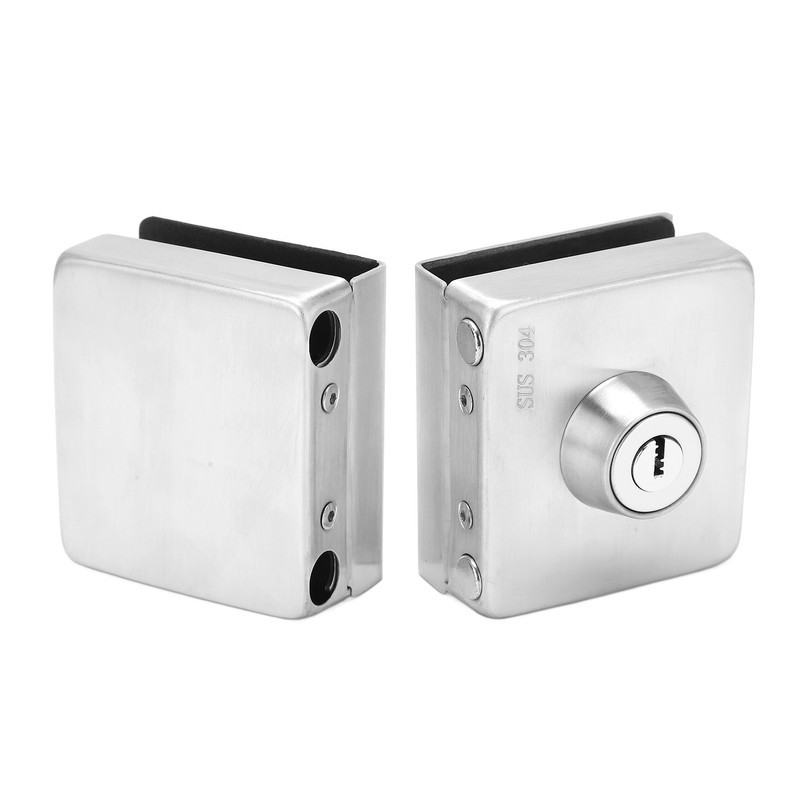 2PCS Push Sliding Gate Lock Corrosion Resistant Antioxidant Stainless Steel