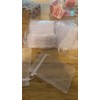 100pcs Beige Bolsas Lote De Bolsa Regalo De Organza 10*15cm