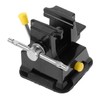 TEHAUX 2 pcs Mini Tabletop Bench Vise with Suction Base