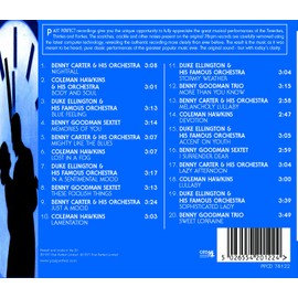 Nightfall Remastered CD: Cool & Smooth Jazz From the 20s 30s & 40s Benny Goodman, Duke Ellington, Coleman Hawkins Benny Carter. Original Recordings Restored By Past Perfect Vintage Music