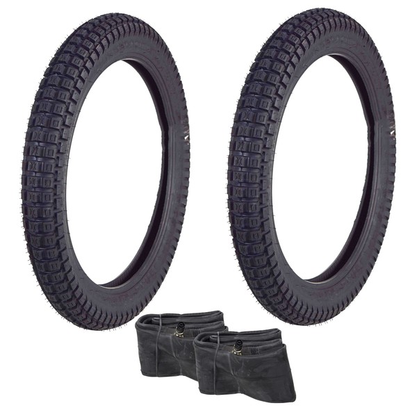 A Set of Tires and tubes for a Honda CT110 or CT90 TRAIL 1 Front tire 1 Rear tire 2 new tubes